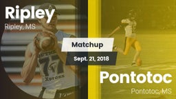 Matchup: Ripley  vs. Pontotoc  2018