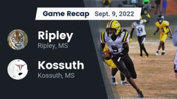 Recap: Ripley  vs. Kossuth  2022