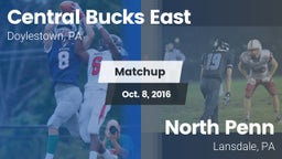 Matchup: Central Bucks East vs. North Penn  2016