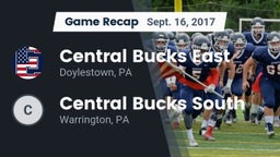 Recap: Central Bucks East  vs. Central Bucks South  2017