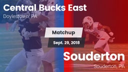 Matchup: Central Bucks East vs. Souderton  2018