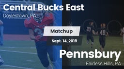 Matchup: Central Bucks East vs. Pennsbury  2019