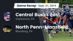 Recap: Central Bucks East  vs. North Penn-Mansfield 2019