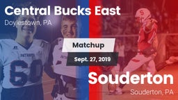 Matchup: Central Bucks East vs. Souderton  2019