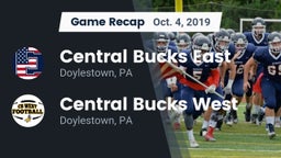 Recap: Central Bucks East  vs. Central Bucks West  2019