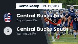 Recap: Central Bucks East  vs. Central Bucks South  2019