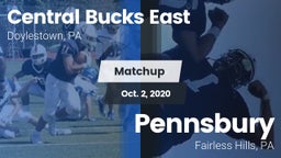 Matchup: Central Bucks East vs. Pennsbury  2020
