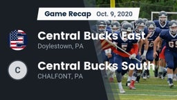 Recap: Central Bucks East  vs. Central Bucks South  2020