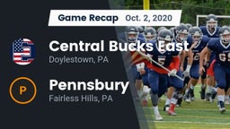 Recap: Central Bucks East  vs. Pennsbury  2020