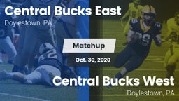 Matchup: Central Bucks East vs. Central Bucks West  2020