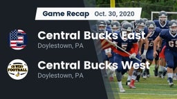 Recap: Central Bucks East  vs. Central Bucks West  2020