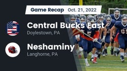 Recap: Central Bucks East  vs. Neshaminy  2022