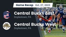 Recap: Central Bucks East  vs. Central Bucks West  2023