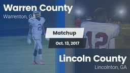 Matchup: Warren County vs. Lincoln County  2017
