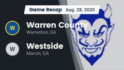 Recap: Warren County  vs. Westside  2020