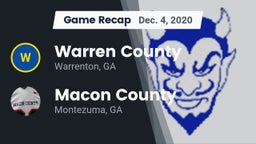 Recap: Warren County  vs. Macon County  2020