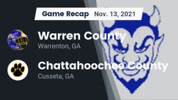 Recap: Warren County  vs. Chattahoochee County  2021