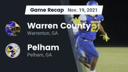 Recap: Warren County  vs. Pelham  2021