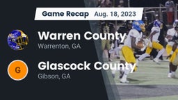 Recap: Warren County  vs. Glascock County  2023