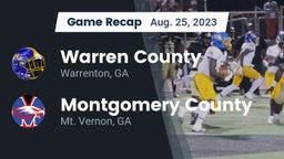 Recap: Warren County  vs. Montgomery County  2023