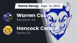 Recap: Warren County  vs. Hancock Central  2023