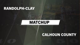 Matchup: Randolph-Clay vs. Calhoun County High 2016