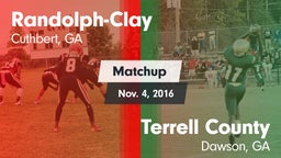 Matchup: Randolph-Clay vs. Terrell County  2016