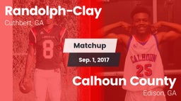 Matchup: Randolph-Clay vs. Calhoun County  2017