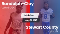 Matchup: Randolph-Clay vs. Stewart County  2018