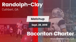 Matchup: Randolph-Clay vs. Baconton Charter  2018