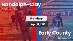 Matchup: Randolph-Clay vs. Early County  2019