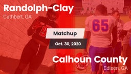 Matchup: Randolph-Clay vs. Calhoun County  2020