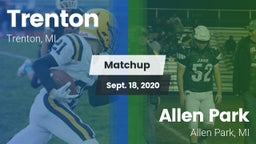 Matchup: Trenton  vs. Allen Park  2020