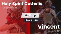 Matchup: Holy Spirit Catholic vs. Vincent  2018