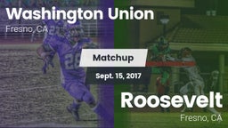 Matchup: Washington Union vs. Roosevelt  2017
