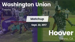 Matchup: Washington Union vs. Hoover  2017