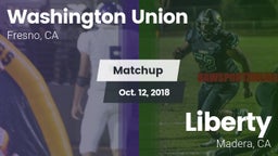 Matchup: Washington Union vs. Liberty  2018