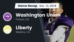 Recap: Washington Union  vs. Liberty  2018