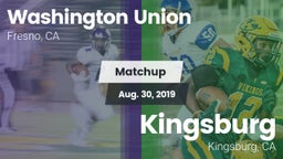 Matchup: Washington Union vs. Kingsburg  2019