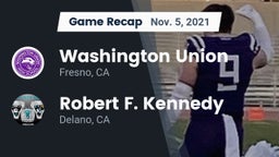 Recap: Washington Union  vs. Robert F. Kennedy  2021