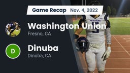 Recap: Washington Union  vs. Dinuba  2022