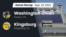Recap: Washington Union  vs. Kingsburg  2023
