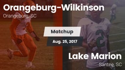 Matchup: Orangeburg-Wilkinson vs. Lake Marion  2017