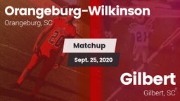 Matchup: Orangeburg-Wilkinson vs. Gilbert  2020