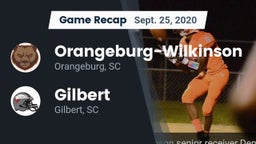 Recap: Orangeburg-Wilkinson  vs. Gilbert  2020