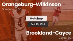 Matchup: Orangeburg-Wilkinson vs. Brookland-Cayce  2020
