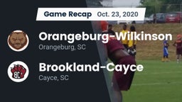 Recap: Orangeburg-Wilkinson  vs. Brookland-Cayce  2020