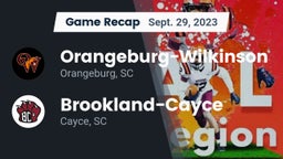 Recap: Orangeburg-Wilkinson  vs. Brookland-Cayce  2023