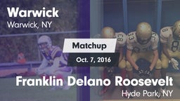 Matchup: Warwick vs. Franklin Delano Roosevelt 2016