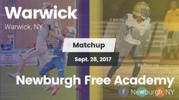 Matchup: Warwick vs. Newburgh Free Academy  2017